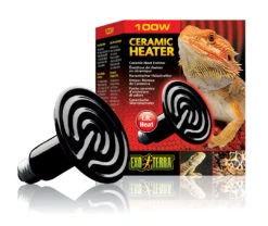 EX KERAMISCHE WARMTESTRALER 100W - 8,5x8,5x14cm