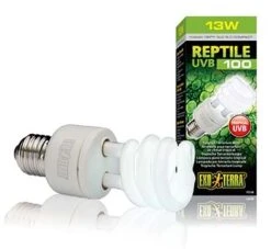 EX REPTILE UVB100 TROPENLAMP 13W - 5,5x5,5x15,5cm