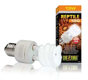 EX REPTILE UVB150 WOESTIJNLAMP 26W - 5x5x15,5cm 1 EX REPTILE UVB150 WOESTIJNLAMP 26W - 5x5x15,5cm