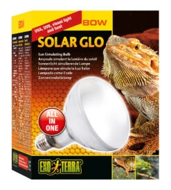 EX SOLAR GLO WARMTE- EN UVB-LAMP 80W 80W - 12,5x12,5x16,5cm