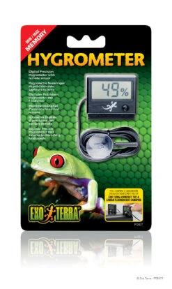 EX DIGITALE HYGROMETER MET VOELER 12,5x2,5x19,6cm