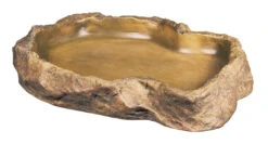 EX VOERSCHAAL, ROTS XL - 27,5x10,5x4cm Bruin