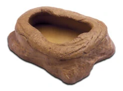 EX MEEL-WORMSCHAAL 17x8,5x14cm Bruin