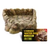 EX CORNER WATER DISH XL - 26x30,5x6cm Bruin