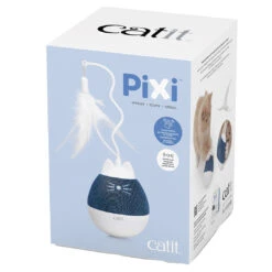 CA Pixi Spinner 9x9x23cm Wit/blauw