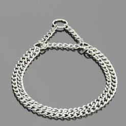 DRESSUURKETTING 2 RIJEN 2MMx50CM