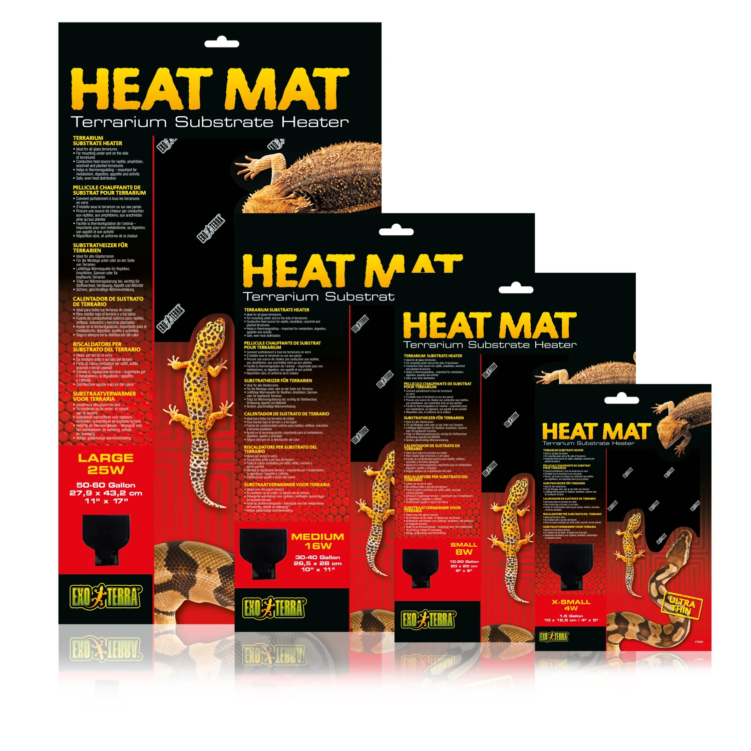 EX HEAT MAT SUBSTRAATVERWARMER 25W/27,9x43,2cm