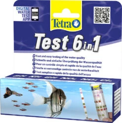 Tetra TEST 6IN1 25 Strips - 3,8x12x12cm