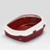 CAT TOILET SPACE 70 L - 56x70x27CM Rood