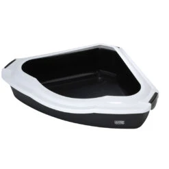 CAT TOILET SPECTRA 60/HOEK M - 38x56x14CM Zwart