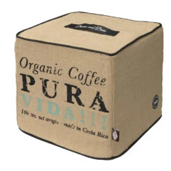 HOMECOLLECTION PURA VIDA SCRATCHCUBE 40x40x40CM