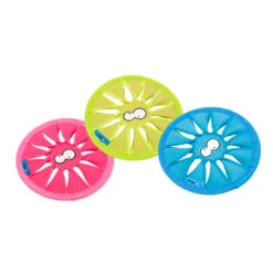 Dogtoy Coockoo Twisty Frisbee Mix Set Van 3 Gemengde Kleuren