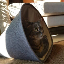 CUDDLY CAVE SCOTT 43x43x35cm Grijs -Hond | Kat Winkel 4047059445174 sc2 webl1