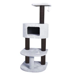 Krabpaal Salisbury 140 58x58x140cm Lichtgrijs