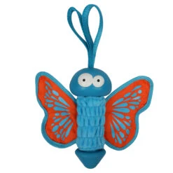 Coockoo Lilly Rubberen Vlinder 27x20x7,5cm Oranje