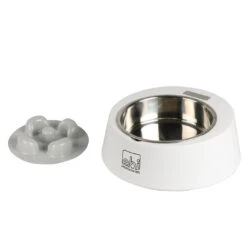 Volga Anti-schrok Weegschaal 500ml - 23x23x9cm Wit -Hond | Kat Winkel 4047059478622 dt3 webl1