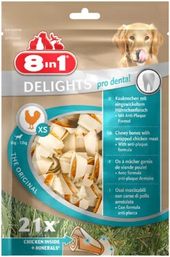 8in1 DELIGHTS DENTAL BENEN - ZAK XS - 21ST