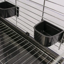 JUNIOR PAPEGAAIKOOI XXLIGHT 55x55x130cm Chroom -Hond | Kat Winkel 5413382005061 dt2 webl