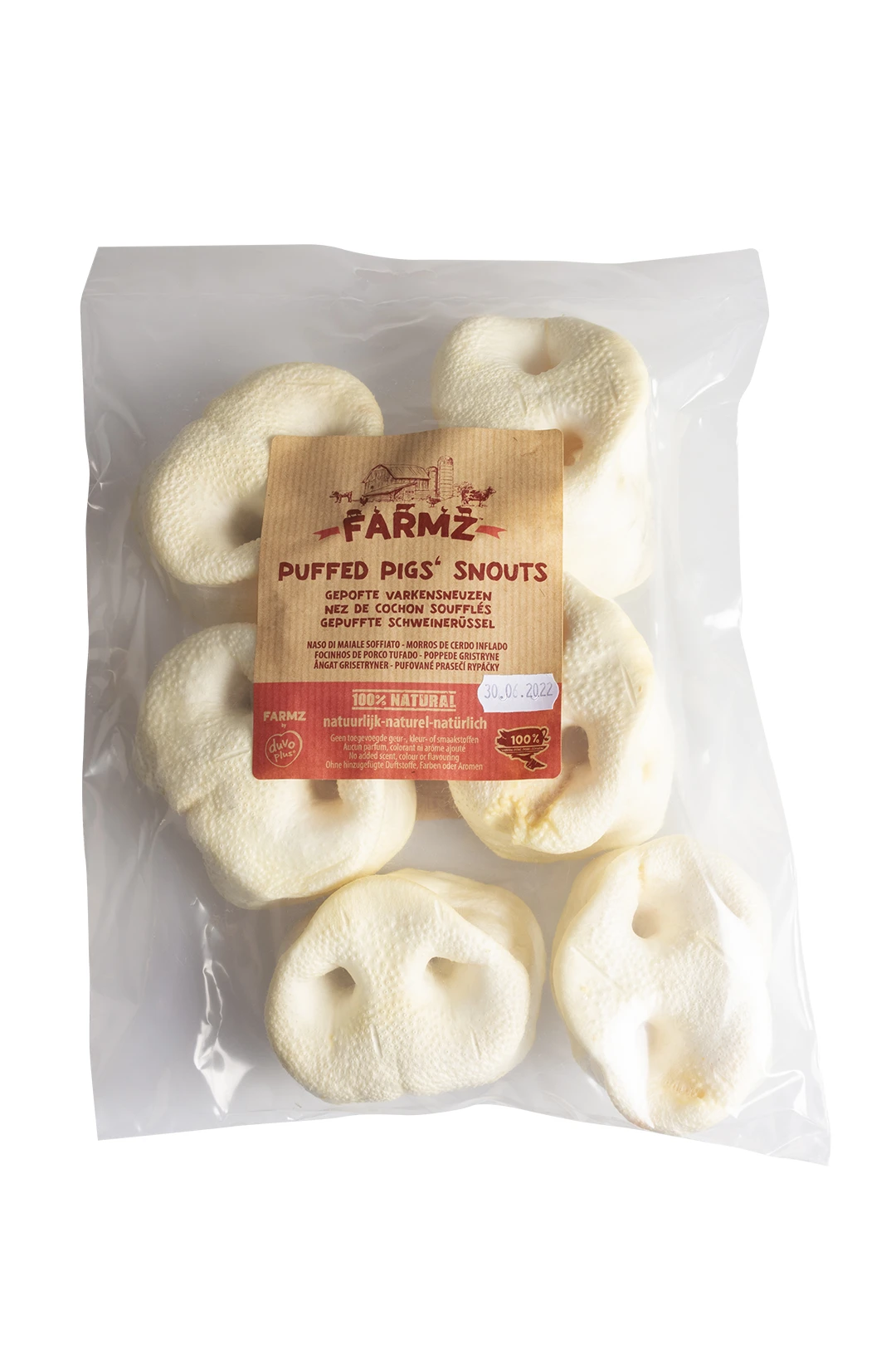 Farmz Gepofte Varkensneuzen 6st 1 Farmz Gepofte Varkensneuzen 6st