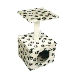 Krabpaal Christa 3 Kleuren Pootjes 31x31x57cm Beige