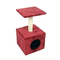 Krabpaal Christa 31x31x57cm Bordeaux