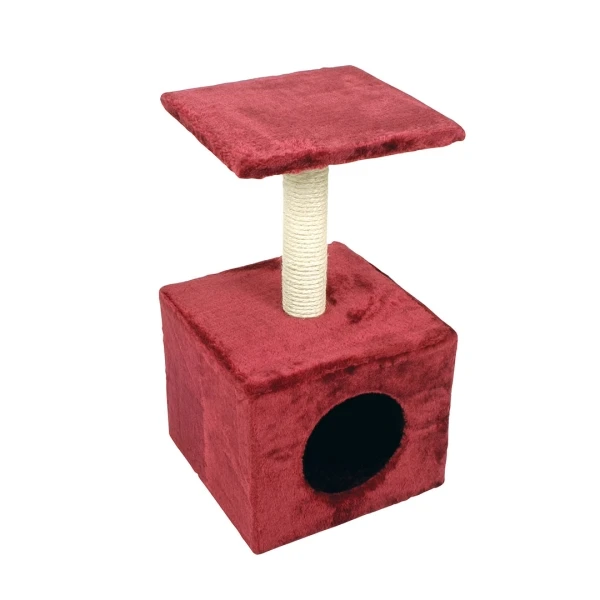 Krabpaal Christa 31x31x57cm Bordeaux 1 Krabpaal Christa 31x31x57cm Bordeaux