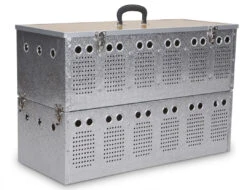 DUIVENMAND IN ALUMINIUM 12D 31x70x46cm