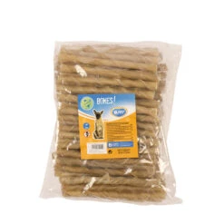 Bone! Gedraaide Sticks 12,5cm - 9/10mm