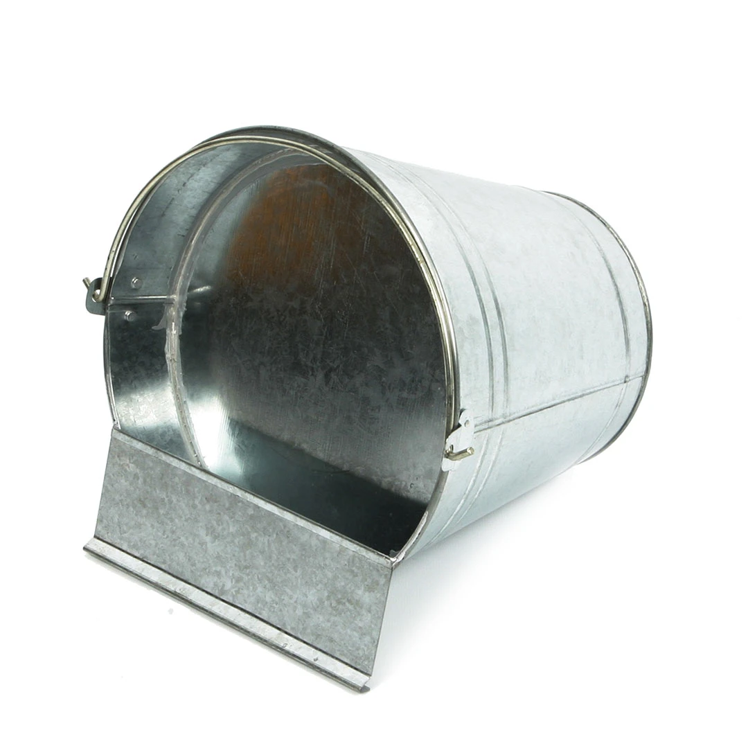 DRINKEMMER LIGGEND 6L GALVANISE 25,5x15x23cm 1 DRINKEMMER LIGGEND 6L GALVANISE 25,5x15x23cm