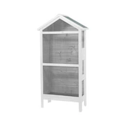 WOODLAND VOLIÈRE ASTI COTTAGE 82x40x160cm