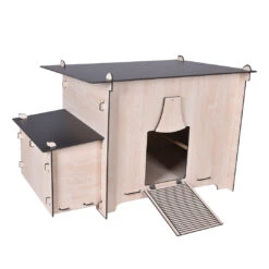 Woodland Urban Kippenhok Knäppa 103x50x61cm Bruin/Zwart