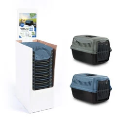 GIPSY ECO TRANSPORT BOX PLASTIC DEUR XS -39x26x25cm - Max. 3kg - Display Gemengde Kleuren