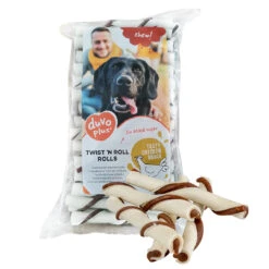 Chew! Twist `n Roll Rolls Kip 1000gr -12,5cm - 50st