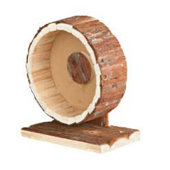 Houten Looprad In Schors 20x12x22,5CM