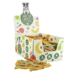 Doos : Garden Bites Fruity Dental Swirls S 324 Stuks - 13cm - 7,8g