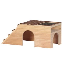 Knaagdieren Houten Garden House 48x22x20CM