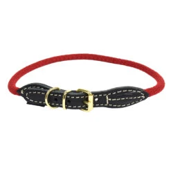 EXPLOR Forest Halsband Nylon M - 47-51cm/8mm Rood