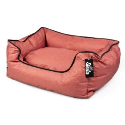 Poly Bed Siesta Rhubarbe M - 85x70x22cm Rood