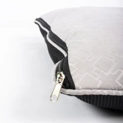 Airmesh Hondenkussen Met Rits M - Zwart/wit -Hond | Kat Winkel 5414365382551 dt2 webl1