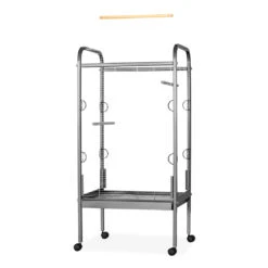 Papegaaienkooi Hamer Rocky 56x71x146cm Zilver