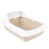Kattentoilet Birba Met Rand L - 56x39x21,5cm Mocaccino
