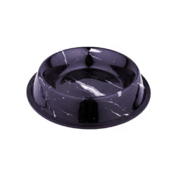 Eetkom Deco Fix Marble Look 1000ml - L - 25,8x25,8x5,1cm Zwart