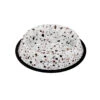 Eetkom Deco Fix Terrazzo Look 1000ml - L - 25,8x25,8x5,1cm Wit