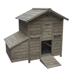 Woodland Kippenhok Demmy 121x82x109cm Grijs
