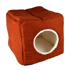 Iglo Velvet Copper 41x41x37 Rood/wit