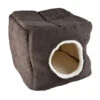 Iglo Velvet Concrete 41x41x37 Antraciet/wit