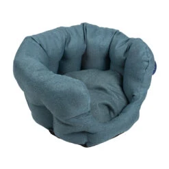 Mand Ovaal Royal Blue 50x45x27cm Blauw