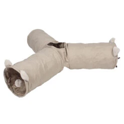 Speeltunnel Labyrint Cozette 25x25x85cm Beige