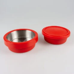 2-in-1 Reiskommen 450/620ml - Ø13/14cm Rood -Hond | Kat Winkel 5414365414702 dt1 webl1