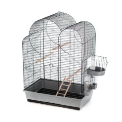 Kooi Eliza Grijs/zwart 54x34x75cm